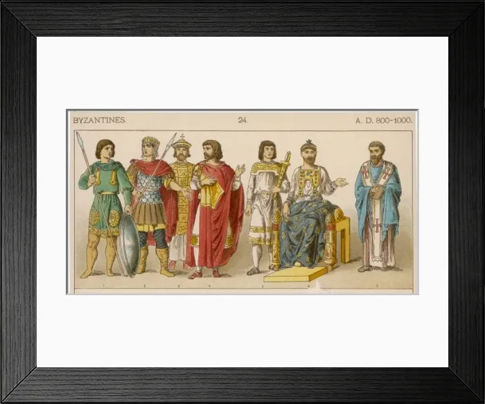 Framed Print : BYZANTINES / 800-1000 Framed Print : BYZANTINES / 800-1000