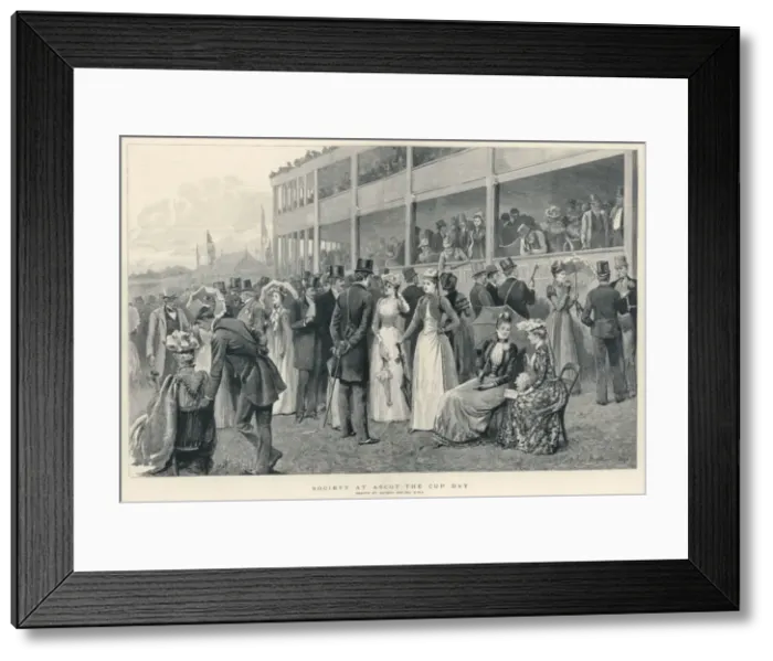 Framed Print : ASCOT 1890 Framed Print : ASCOT 1890