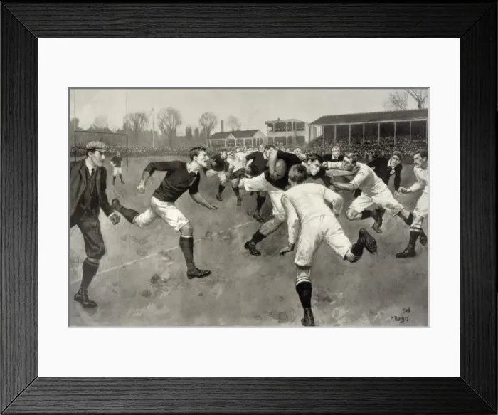 Framed Print : Rugby / England V. Ireland Framed Print : Rugby / England V. Ireland