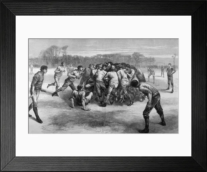 Framed Print : Rugby / England-Scotland Framed Print : Rugby / England-Scotland