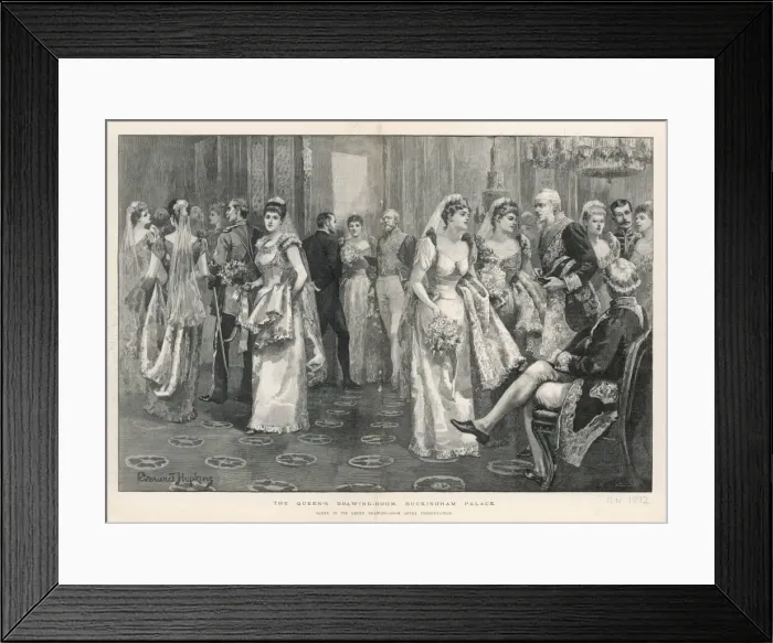 Framed Print : Presentation, 1892 Framed Print : Presentation, 1892