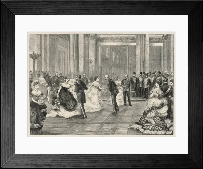 Framed Print : Buck House State Ball Framed Print : Buck House State Ball