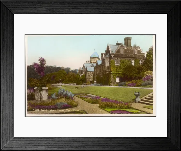 Framed Print : Sandringham / West Front Framed Print : Sandringham / West Front