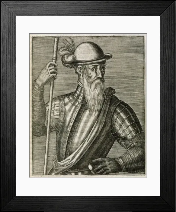 Framed Print : Pizarro (Thevet) Framed Print : Pizarro (Thevet)