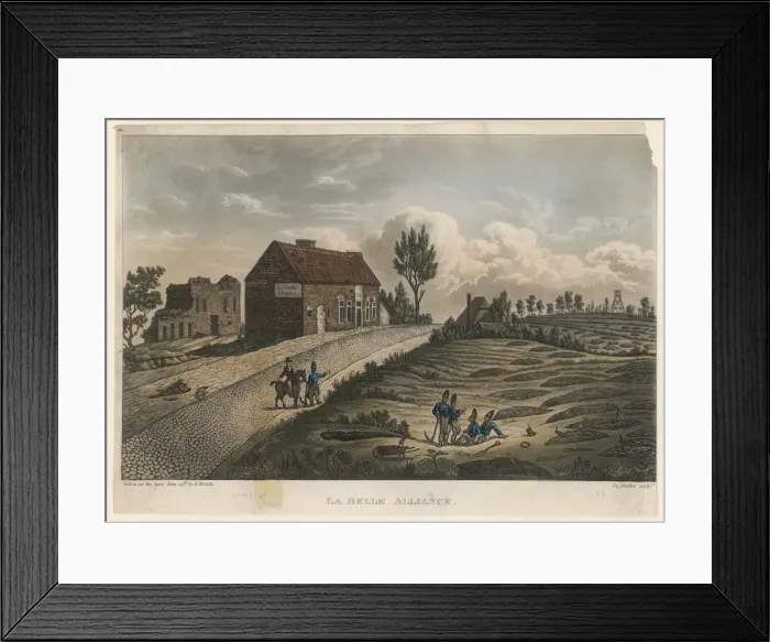 Framed Print : Waterloo Burial Party Framed Print : Waterloo Burial Party