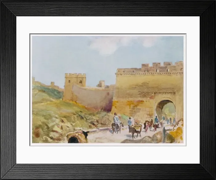 Framed Print : Great Wall / China / Liddell Framed Print : Great Wall / China / Liddell