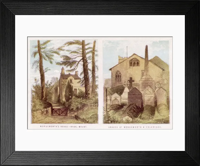 Framed Print : Wordsworth / Rydal Mount Framed Print : Wordsworth / Rydal Mount