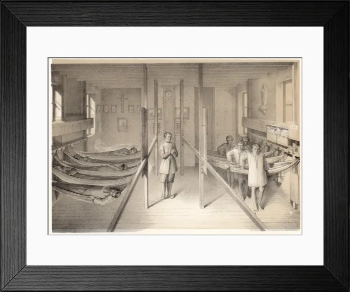 Framed Print : Mettray : a Dormitory Framed Print : Mettray : a Dormitory