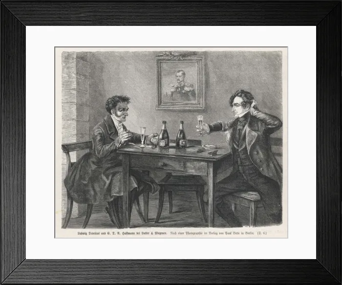 Framed Print : E T W Hoffmann / Devrient Framed Print : E T W Hoffmann / Devrient
