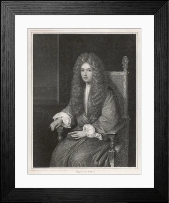 Framed Print : Robert Boyle / Holl Framed Print : Robert Boyle / Holl