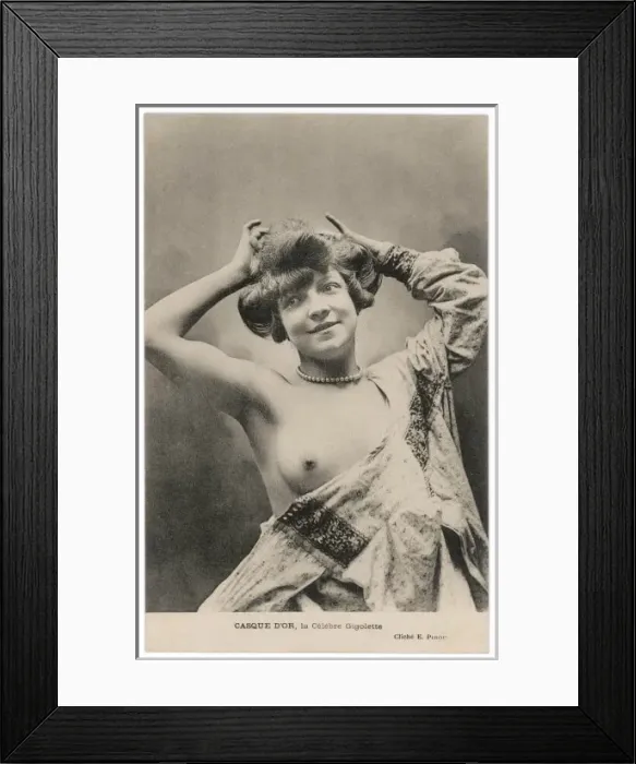 Framed Print : CASQUE D OR POSTCARD Framed Print : CASQUE D OR POSTCARD