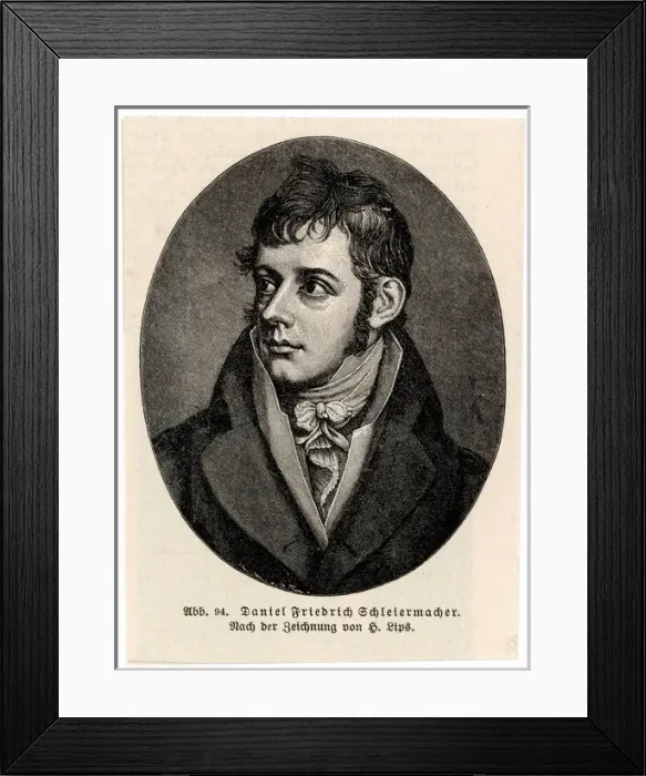 Framed Print : Dan. F Schleiermacher Framed Print : Dan. F Schleiermacher
