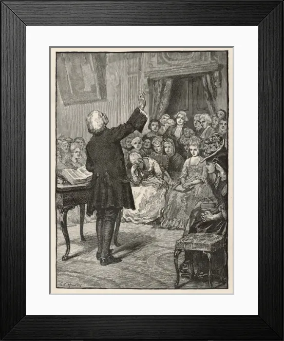 Framed Print : Whitefield / Huntingdon Framed Print : Whitefield / Huntingdon