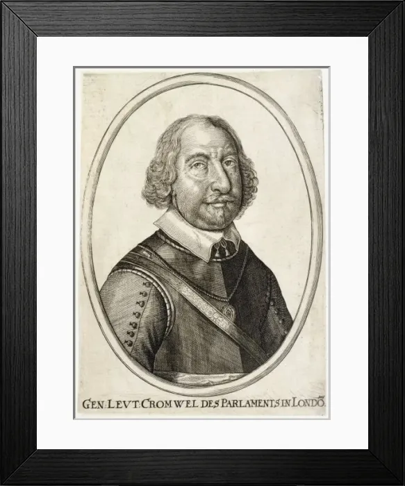 Framed Print : Cromwell / Anon French Framed Print : Cromwell / Anon French