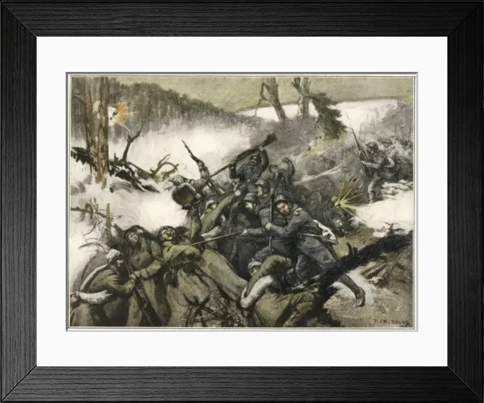 Framed Print : BATTLE 1915 Framed Print : BATTLE 1915