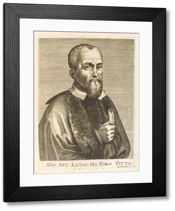 Framed Print : Giovanni Pordenone Framed Print : Giovanni Pordenone