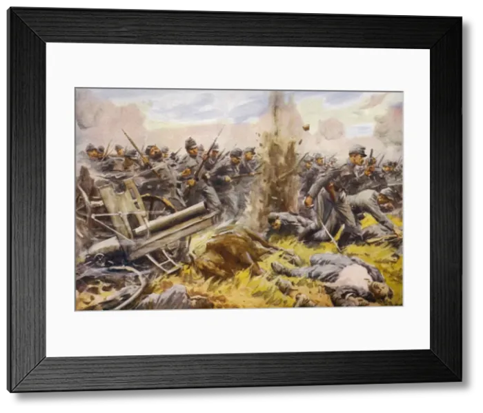 Framed Print : Wwi / Lemburg Battle Framed Print : Wwi / Lemburg Battle