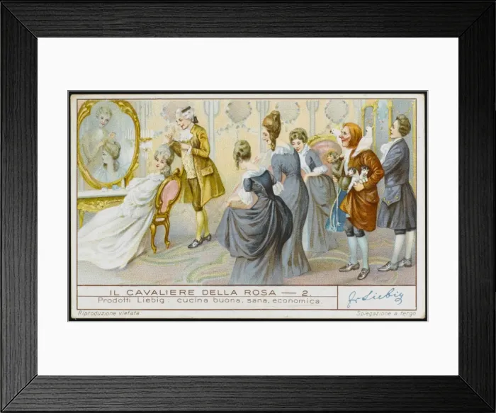 Framed Print : Strauss / Rosenkavalier / 2 Framed Print : Strauss / Rosenkavalier / 2