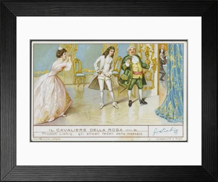 Framed Print : Strauss / Rosenkavalier / 4 Framed Print : Strauss / Rosenkavalier / 4