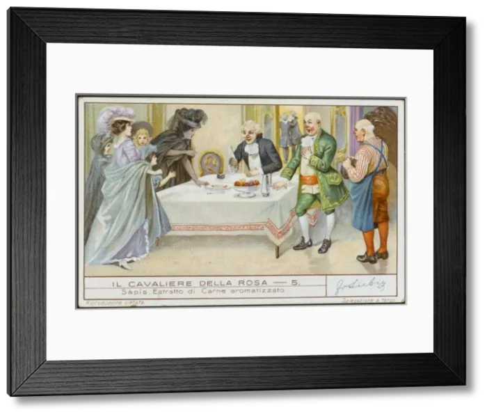 Framed Print : Strauss / Rosenkavalier / 5 Framed Print : Strauss / Rosenkavalier / 5