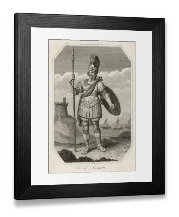 Framed Print : Soldier in Armour Framed Print : Soldier in Armour