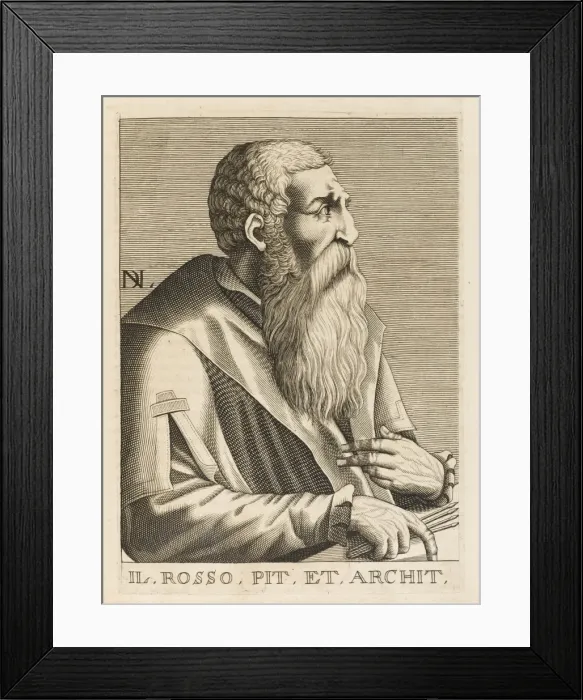 Framed Print : Giovanni Battista Rosso Framed Print : Giovanni Battista Rosso