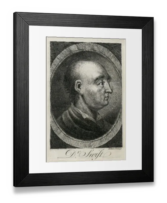 Framed Print : Jonathan Swift (Wilson) Framed Print : Jonathan Swift (Wilson)