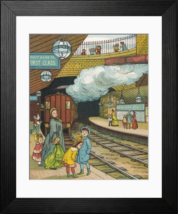 Framed Print : Portland Road Station Framed Print : Portland Road Station
