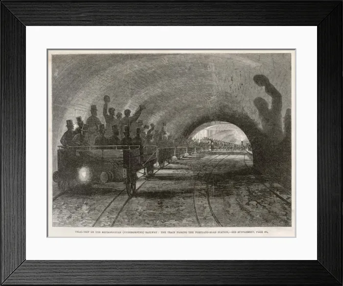 Framed Print : Trial Trip, Underground Framed Print : Trial Trip, Underground