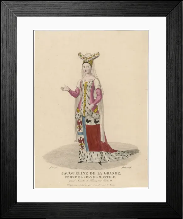 Framed Print : Jacqueline De LA Grange Framed Print : Jacqueline De LA Grange