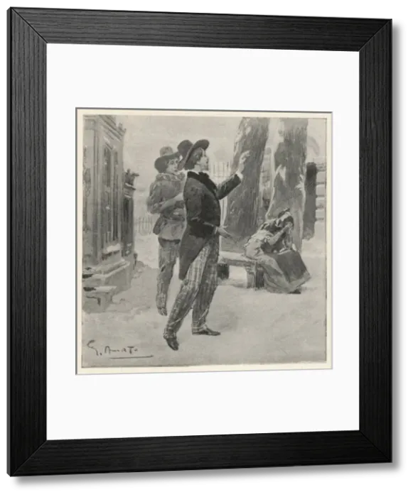 Framed Print : LA Boheme / Puccini / III Framed Print : LA Boheme / Puccini / III