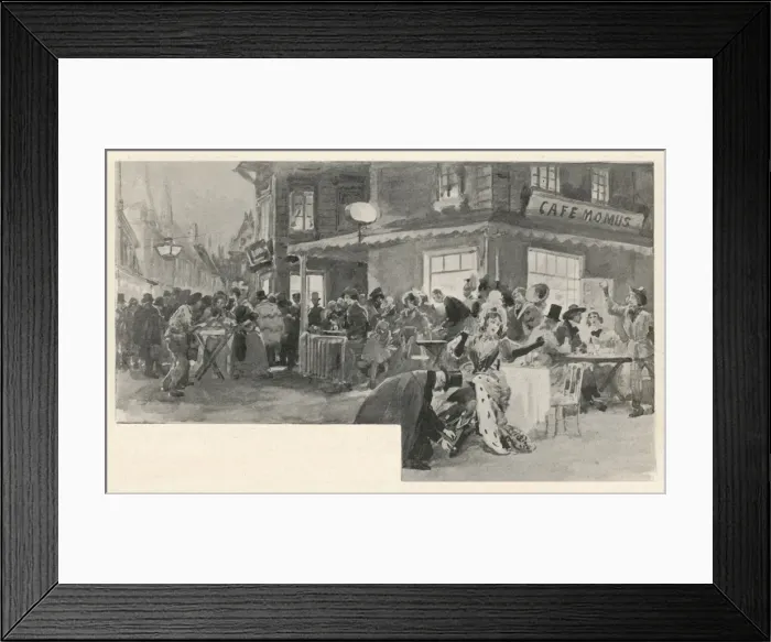 Framed Print : LA Boheme / Puccini / II Framed Print : LA Boheme / Puccini / II