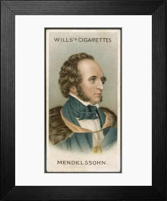 Framed Print : Mendelssohn / Wills Cig Framed Print : Mendelssohn / Wills Cig