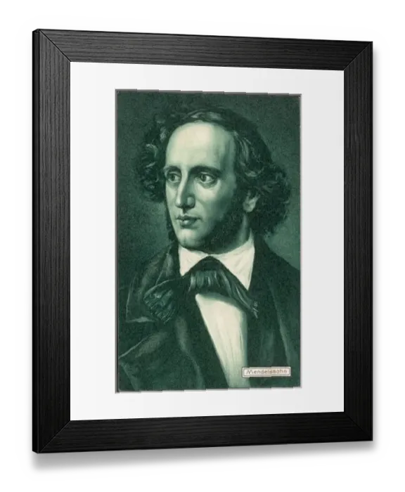Framed Print : Mendelssohn / Nister Framed Print : Mendelssohn / Nister