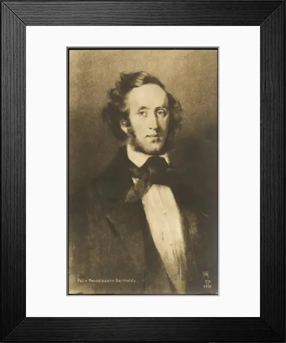 Framed Print : Mendelssohn / Fr Framed Print : Mendelssohn / Fr
