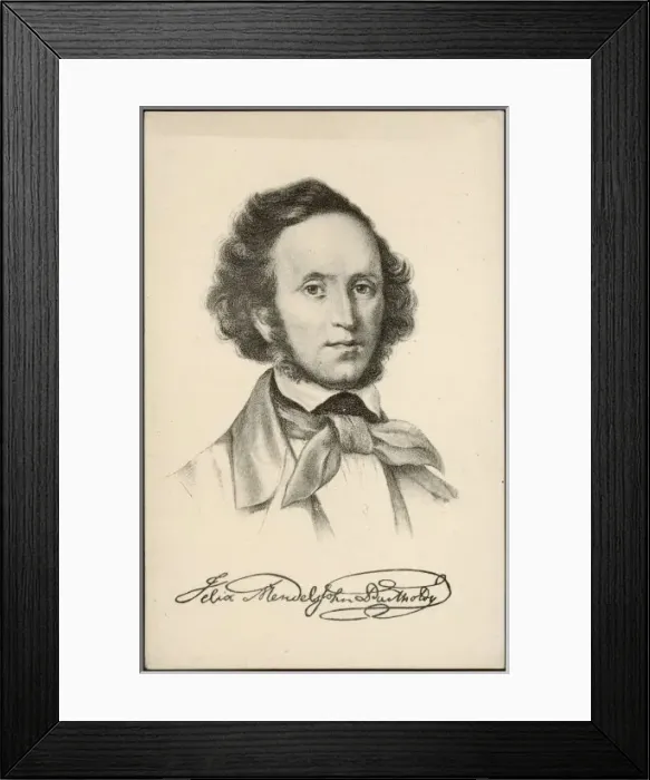 Framed Print : Mendelssohn / Stengel Framed Print : Mendelssohn / Stengel