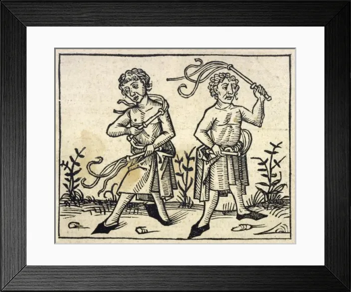 Framed Print : Flagellation / Nurnberger Framed Print : Flagellation / Nurnberger