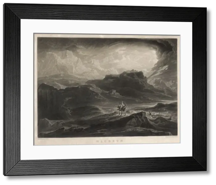 Framed Print : Macbeth / Martin Framed Print : Macbeth / Martin