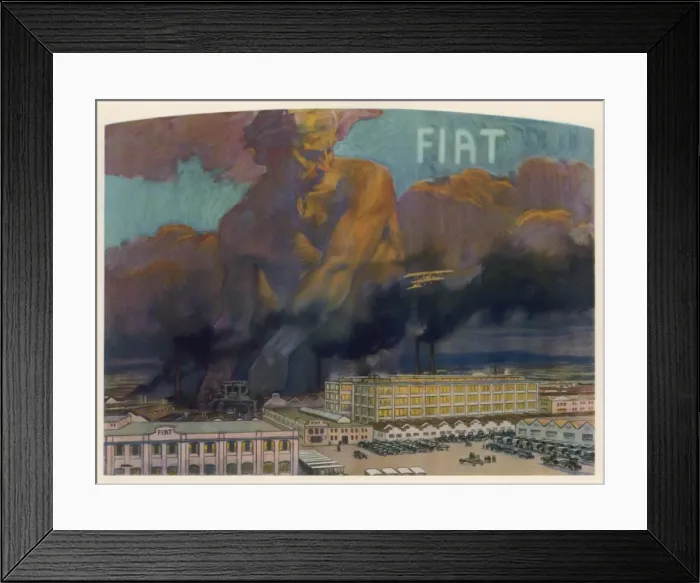 Framed Print : Fiat Factory, Torino Framed Print : Fiat Factory, Torino
