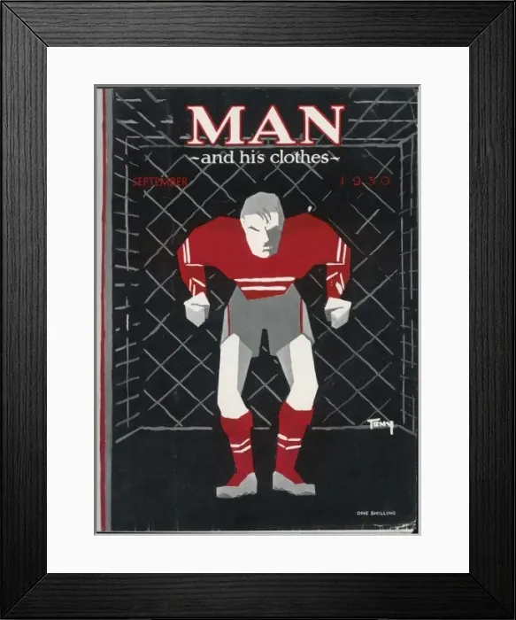 Framed Print : GOALIE / MAN COVER Framed Print : GOALIE / MAN COVER