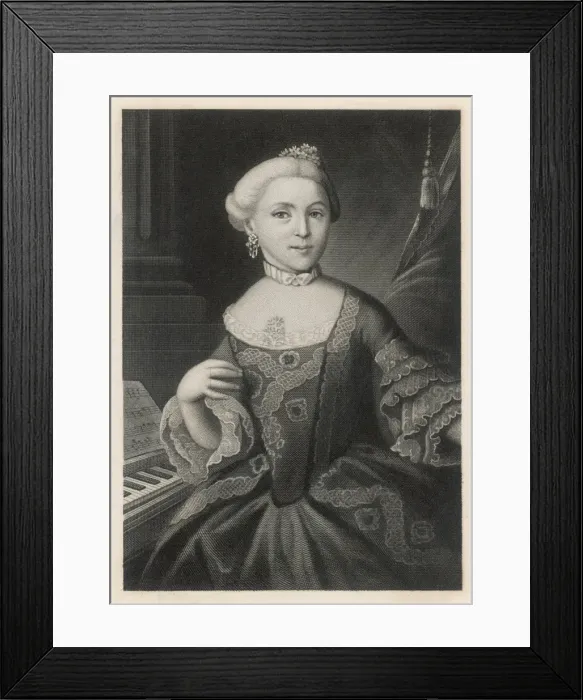 Framed Print : Marianne Mozart Framed Print : Marianne Mozart