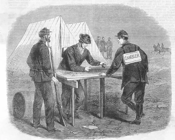 Gambling  /  Dice  /  USA  /  1863