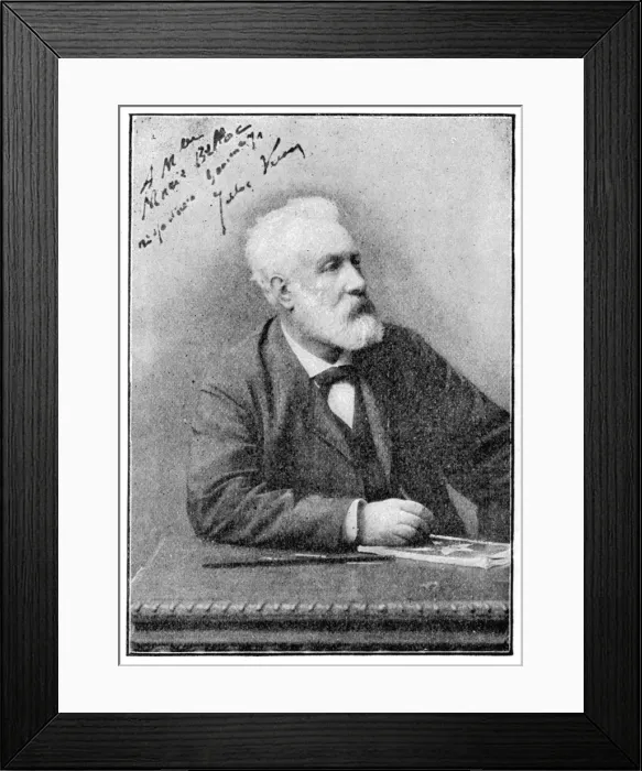 Framed Print : Jules Verne / Herbert Framed Print : Jules Verne / Herbert