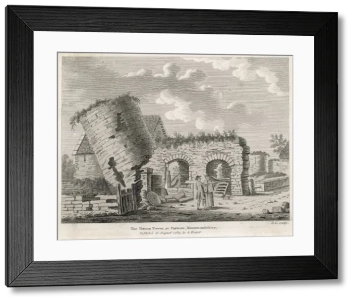 Framed Print : Wales / Caerleon Tower Framed Print : Wales / Caerleon Tower