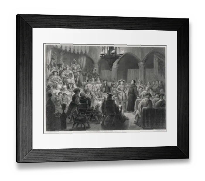 Framed Print : Luther at Diet of Worms Framed Print : Luther at Diet of Worms