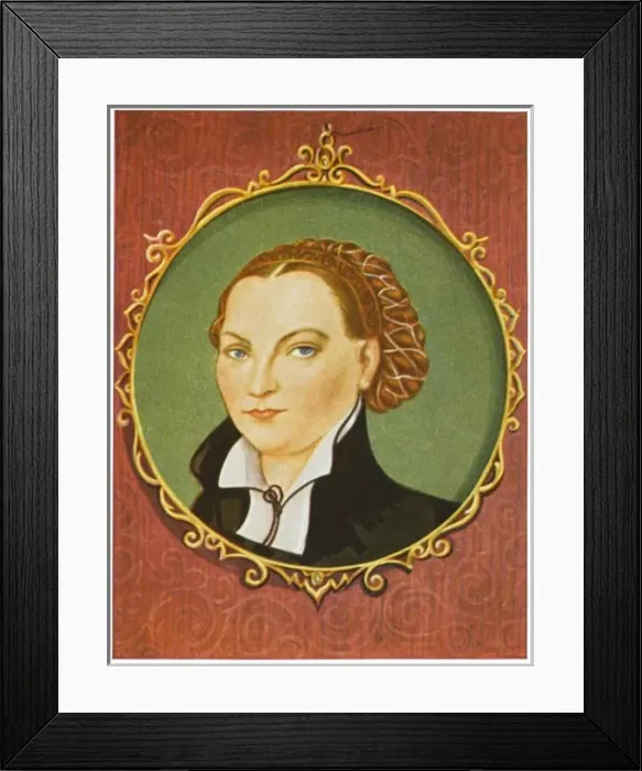Framed Print : Luthers Wife (Colour) Framed Print : Luthers Wife (Colour)