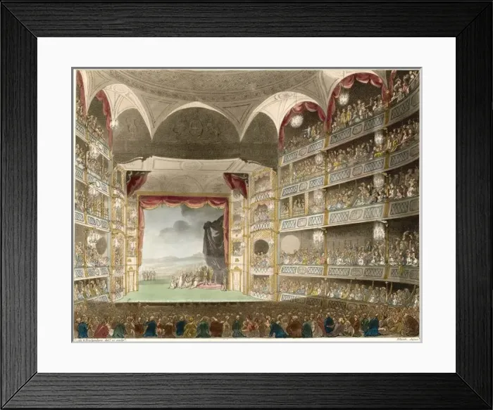 Framed Print : Drury Lane Theatre Framed Print : Drury Lane Theatre