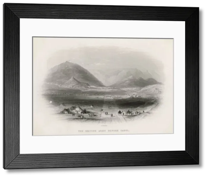 Framed Print : India / Afghan Wars / Kabul Framed Print : India / Afghan Wars / Kabul