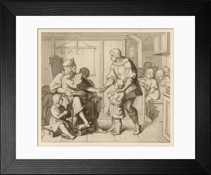Framed Print : German School / Luther 15C Framed Print : German School / Luther 15C