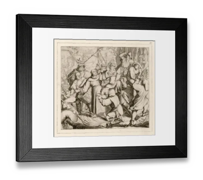 Framed Print : Luther Condemns Peasants Framed Print : Luther Condemns Peasants